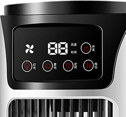 Portable Air Conditioners Fan, Evaporative Air Cooler with 3 Cool Mist, 6 Speeds & 6H Timer for Bedroom, Office, Camping