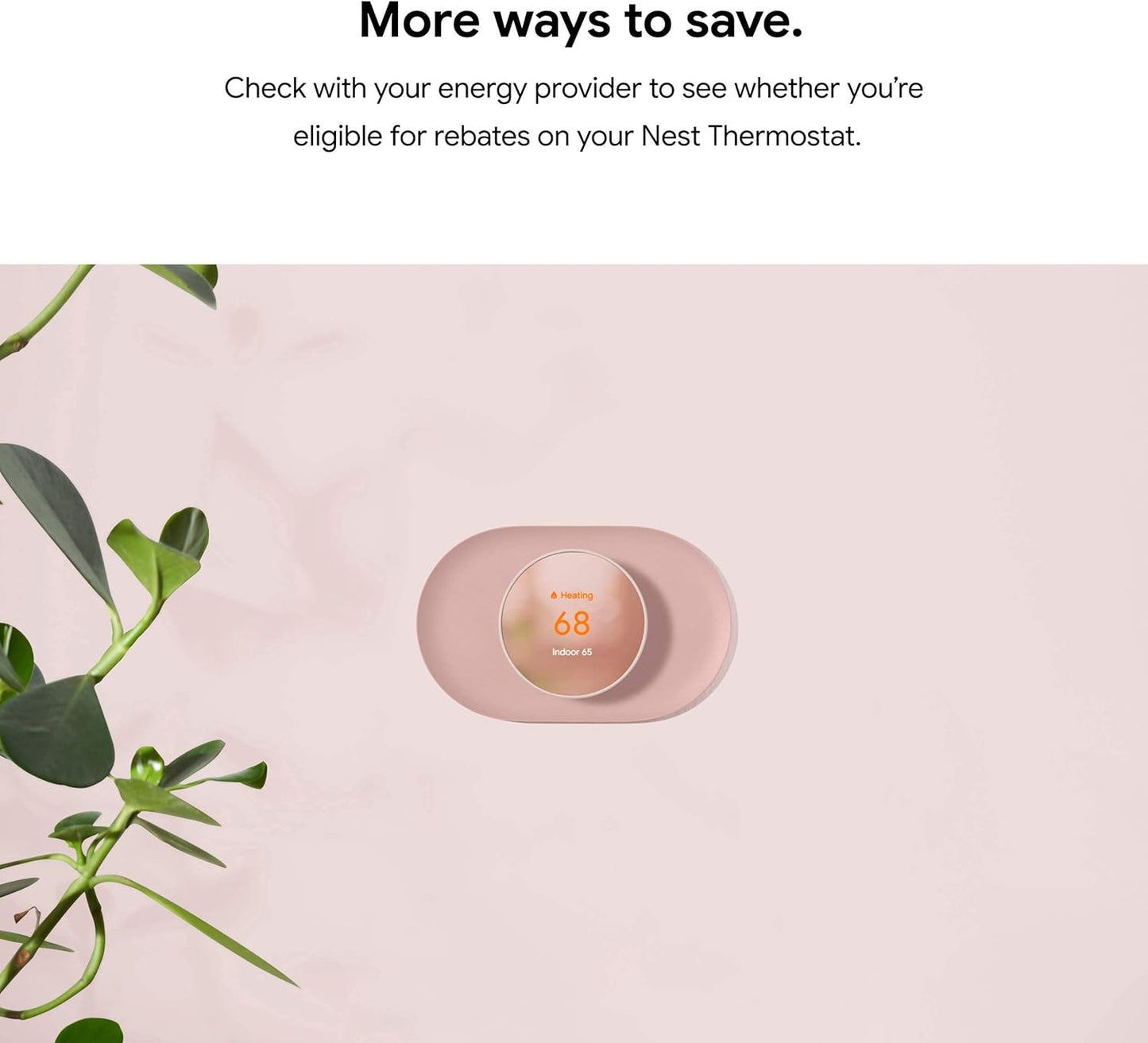 Google Nest Thermostat Trim Kit - Made for the Nest Thermostat - Programmable Wifi Thermostat Accessory - Snow
