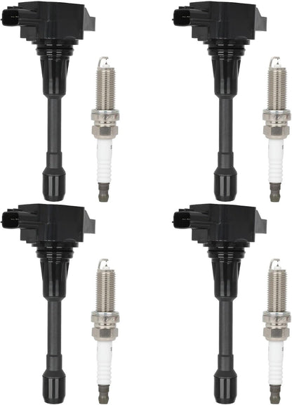 ECCPP 3 ignition coils with 3 iridium Spark Plugs,UF808,coils packs,for Smart Fortwo 2016-2017 0.9L‎224332428R,UF-808