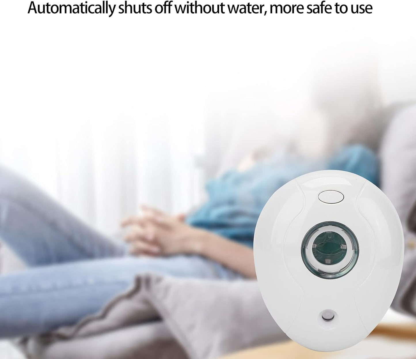 Mini Humidifier, Cool Mist Humidifier Essential Oil Diffuser, Portable USB Plug Water Bottle Humidifier for Travel