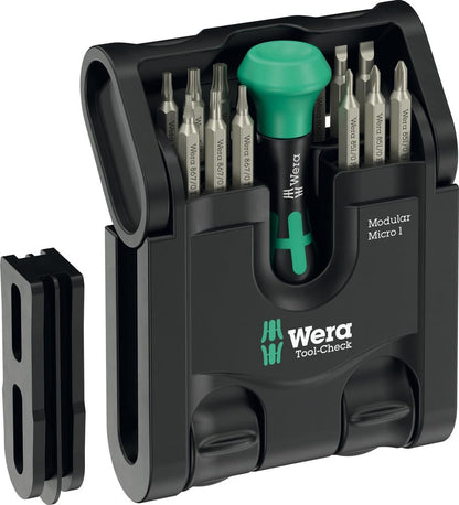 Wera Tool-Check Modular Micro Set - 21 Precision Tools for Versatile Use