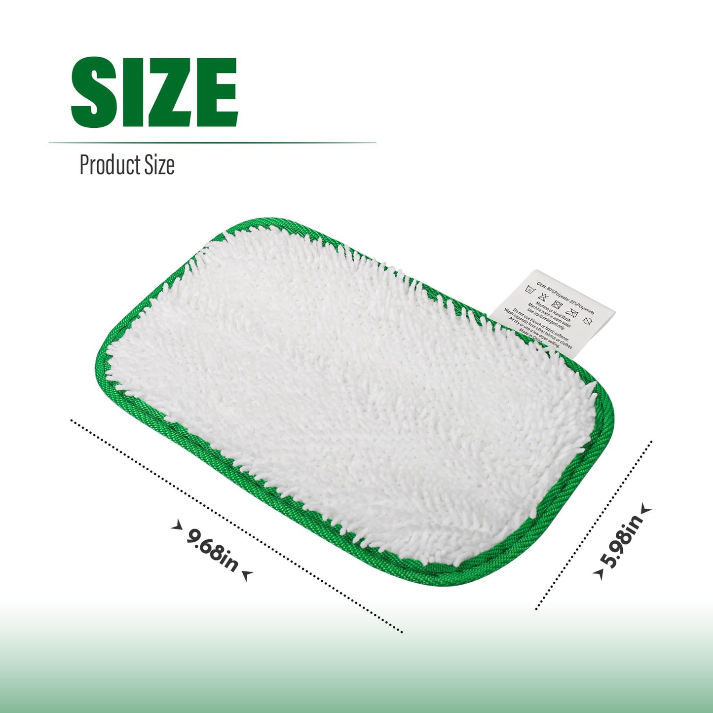 Sonic Duo Pads Compatible with Shark, Fit for Shark Sonic Duo Hard Floor Cleaner Refill - 2 Pack
