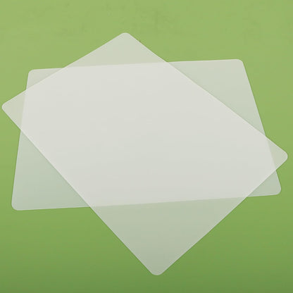 Large Clear Silicone Mats for Kitchen Counter, 14” x 20” Non-slip Waterproof Countertop Protector Liner (2/Pack)