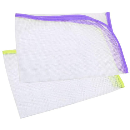 2 Pack High Temperature Resistance Protective Ironing Pressing Pad-Protective Scorch Saving Mesh (Large 23.62" x 15.74")