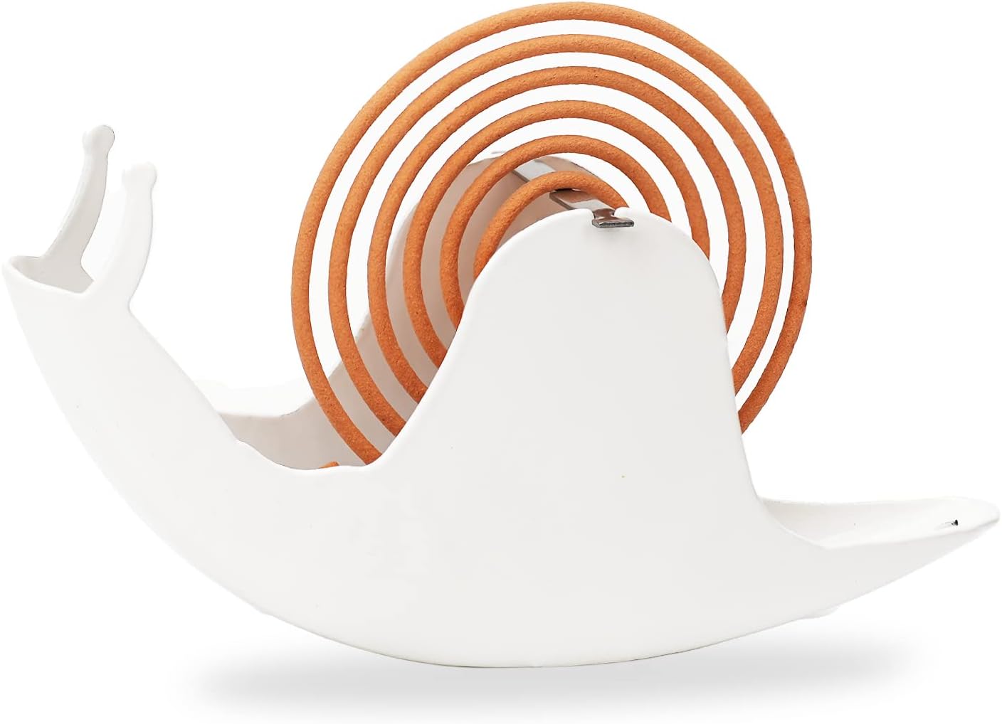 Snail Mosquito Coil Holder - Iron Metal Fireproof Incense Burner Bracket for Home Office Bedroom Decor