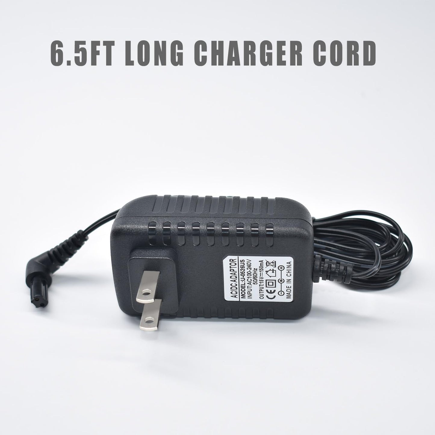 15V Replacement Charger for Black and Decker Dustbuster Handheld Vacuum Power Cord