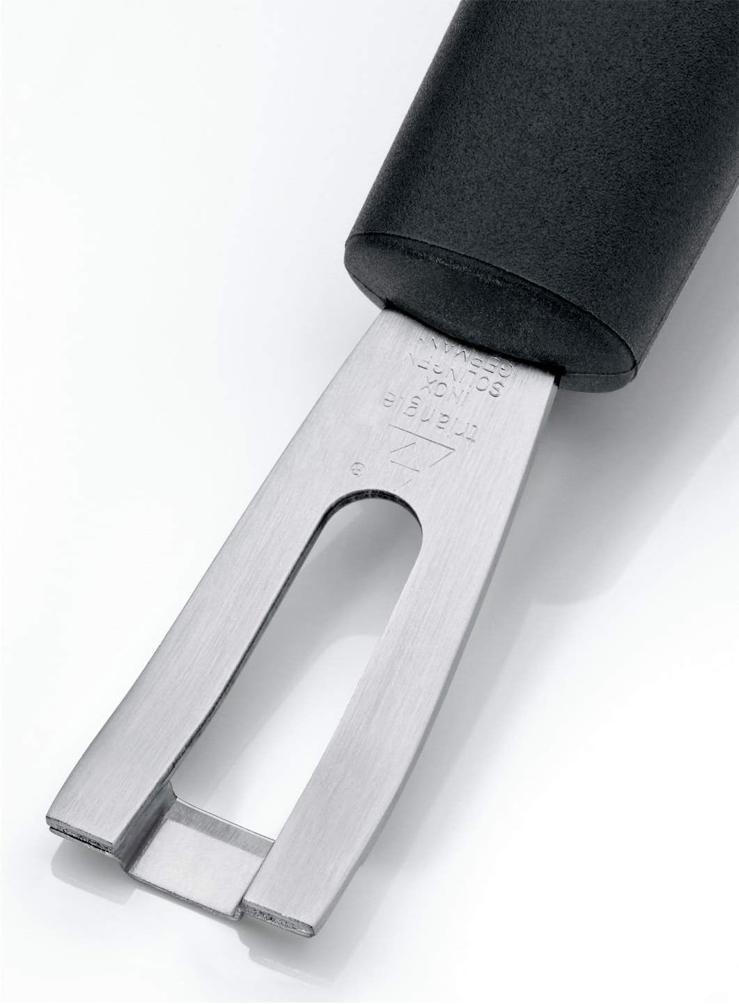 Triangle Channel Knife, Rectangular Stainless Steel Blade, Fruit & Vegetable Carving Tool, Dishwasher Safe