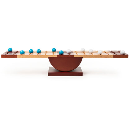 Rock Me Archimedes, Balancing Strategy Puzzle Marbles Family Board Game Retro STEM Learning Educational Toy, for Adults and Kids Ages 8 and up