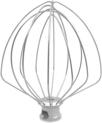 KN256WW 6 QT Wire Whip, Stainless Steel for KitchenAid Stand Mixer Accessory Replacement