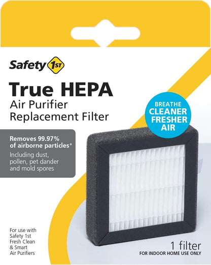 Safety 1st True HEPA Replacement Air Purifier Filter, White (1Pk)