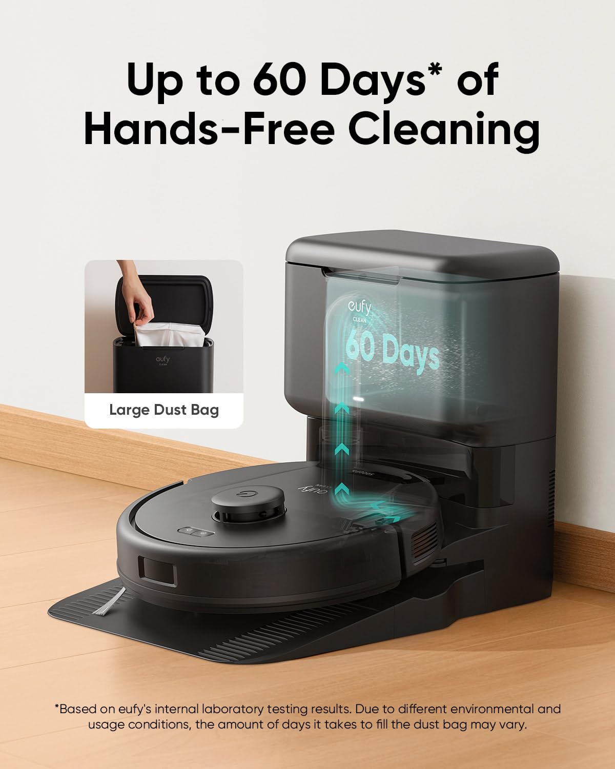 eufy Like-New RoboVac G30 Verge, Robot Vacuum with Home Mapping, 2000Pa Suction, Wi-Fi, Boundary Strips, for Carpets and Hard Floors (Renewed)