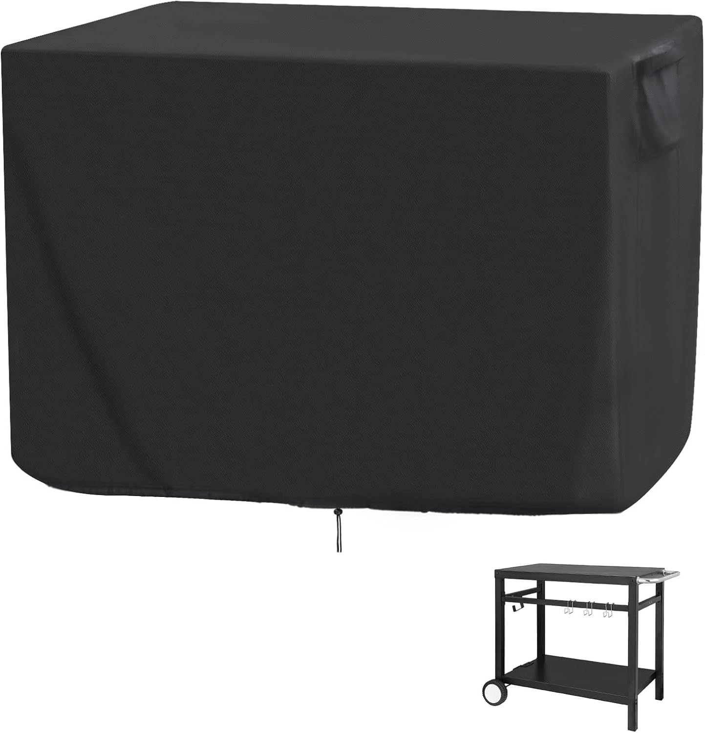 40"x24"x32", 40 inch Outdoor Prep Table Cover Compatible with Royal Goumet Movable Dining Cart Table Outdoor Bar Cart