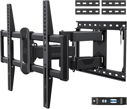 Mounting Dream Full Motion TV Mount - Adjustable Swivel & Tilt for 42-84 Inch TVs | Max VESA 600x400mm, 100 LBS Capacity