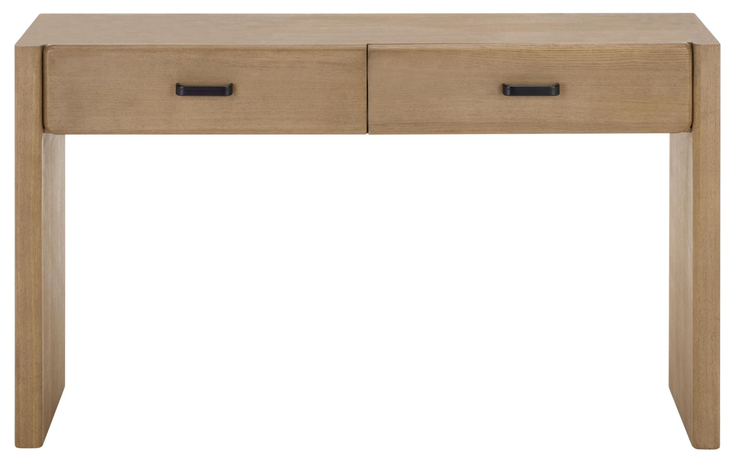 SAFAVIEH Couture Collection - Wynnrosa Natural Console Table with 2 Drawers, Fully Assembled, Modern Accent (SFV3007A)