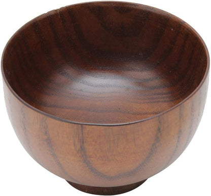 Solid Wood Acacia Wave Serving Bowl, Handmade Natural Root Wood Crafts Bowl for Food Storage, Tableware for Fruits,