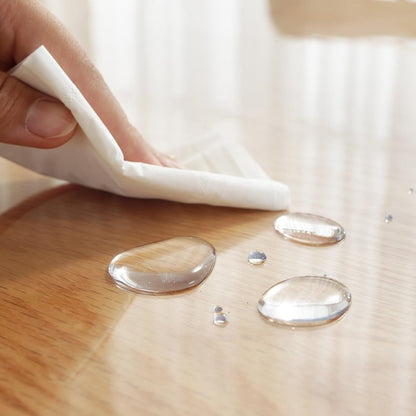 LovePads Clear Table Cover Protector, 18 x 54 Inch 2mm Thick Plastic Table Cover, Table Protector for Dining Room Table, Waterproof Dresser Cover Top for Kitchen, Coffee, Writing Desk