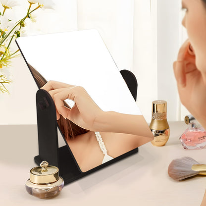 pigpigboss Black Cat Diamond Painting Rotate Mirror Kit, 5D DIY Crystal Drill Moon Cat Diamond Art Dots Makeup Mirror for Adult Beginner Home Office Desktop Decor