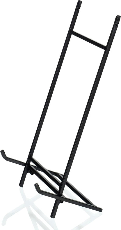 Red Co. 12” Tall Decorative Modern Metal Plate Stand and Art Holder Easel in Black Finish