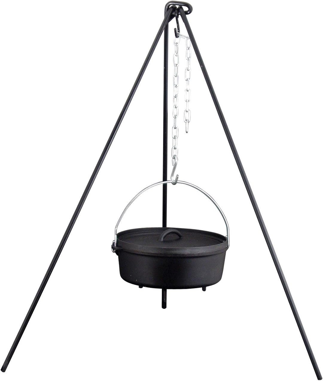 Camp Chef Dutch Oven Tripod - 50", Black for Outdoor Cooking