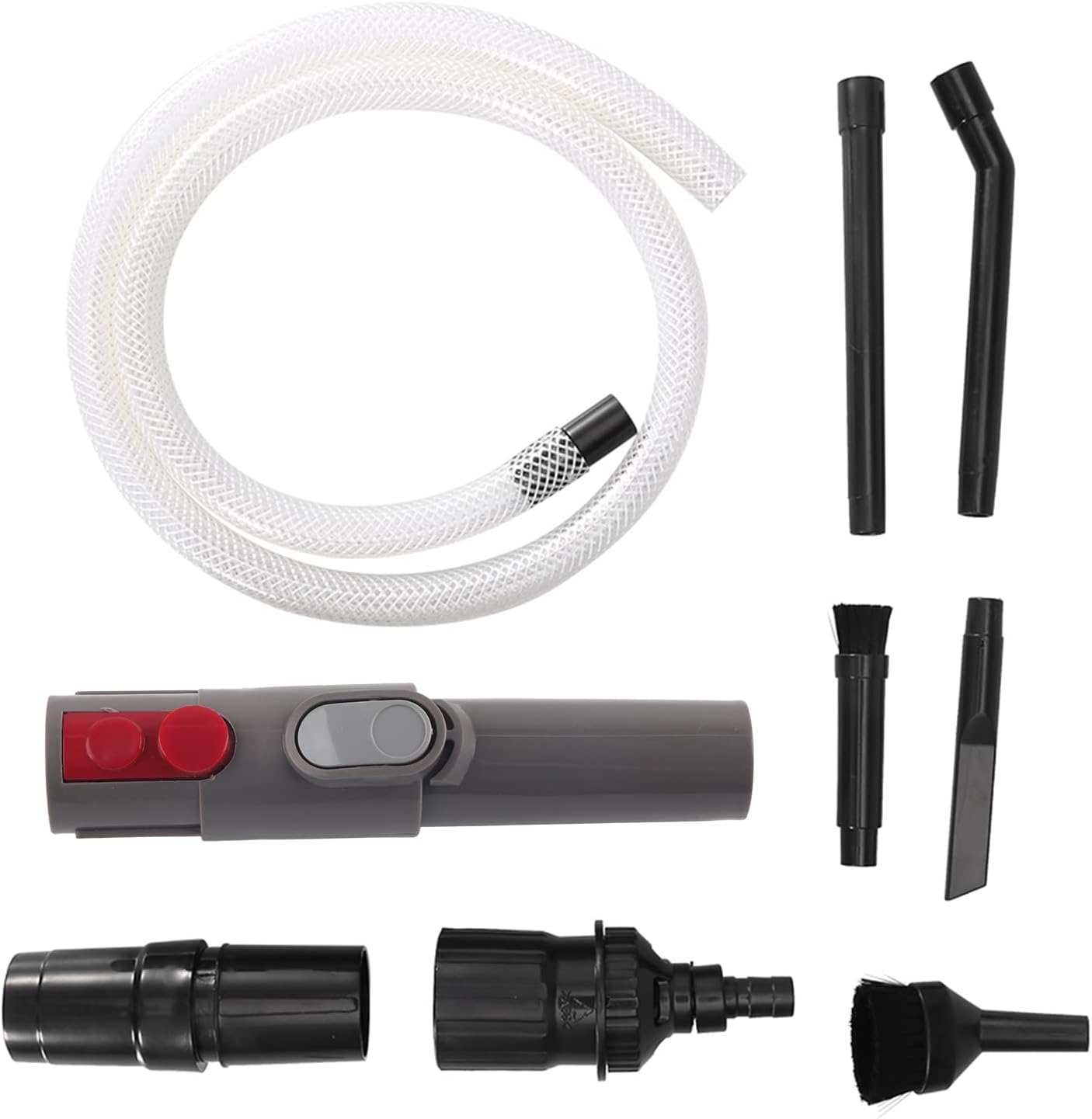 Car Kit Sewing Machine Vacuum, 26×19×6, 9pcs Mini Micro Vacuum Cleaners Adapter Tool