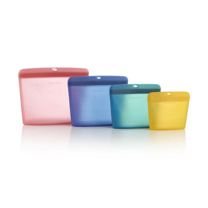 Tupperware Ultimate Silicone 4-Bag Food Storage Set