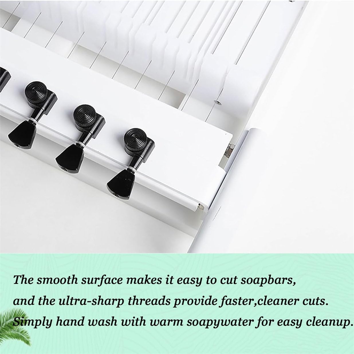Soap Making Molds,Adjustable Multi-Wire Handmade Soap Cutter Machine – 2/2.5/3cm Thickness for Loaf Soap, Candles, Cheese, Butter & DIY Projects