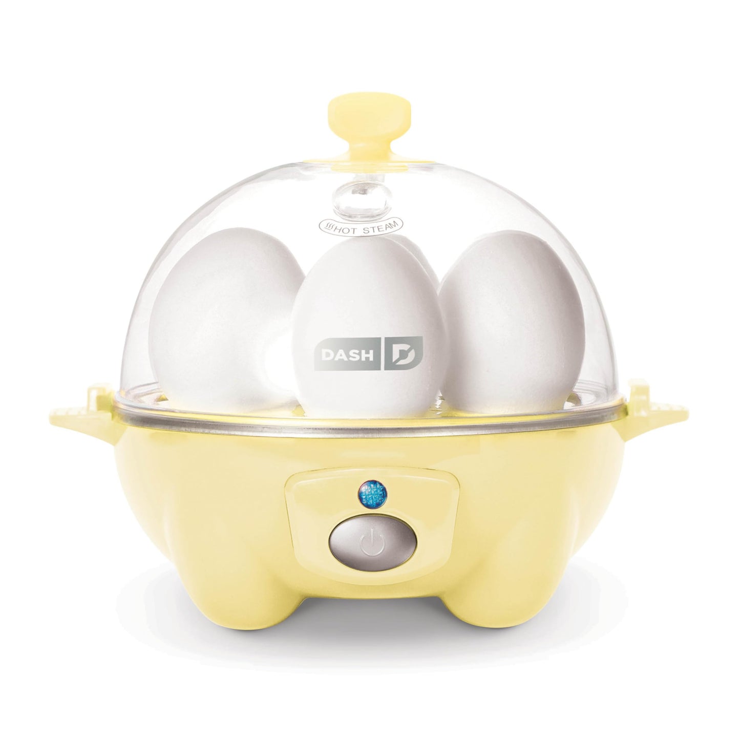 DASH Rapid Egg Cooker: 6 Egg Capacity Electric Egg Cooker for Hard Boiled Eggs, Poached Eggs, Scrambled Eggs, or Omelets with Auto Shut Off Feature - Aqua, 5.5 Inch (DEC005AQ)