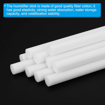 PATIKIL 10 Pcs Humidifier Cotton Filter Sticks, Replacement Wicks for USB Mini Humidifiers