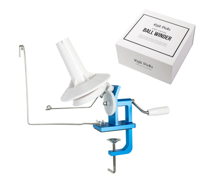 Knit Picks Professional Metal Aluminum Yarn Ball Winder for Knitting and Crocheting