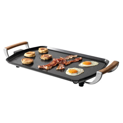BOSKA Large Electric Griddle Pro – Electric Griddle with Large Nonstick Cooking Surface - Adjustable Heat up to 420°F and PFOA and PFAS-Free – 14 x 22 inch