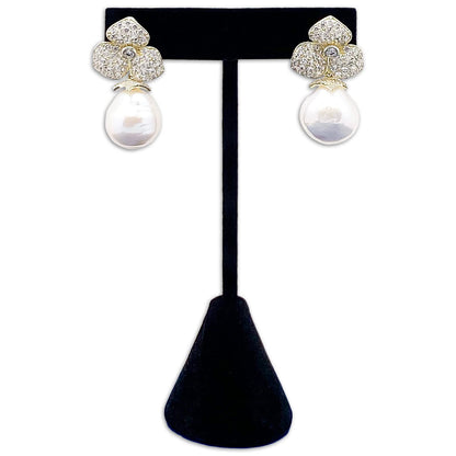TheDisplayGuys - 4-3/4" T-Bar Jewelry Display Tower - Black Velvet - Earrings Holder/Bracelet Stand (Single)