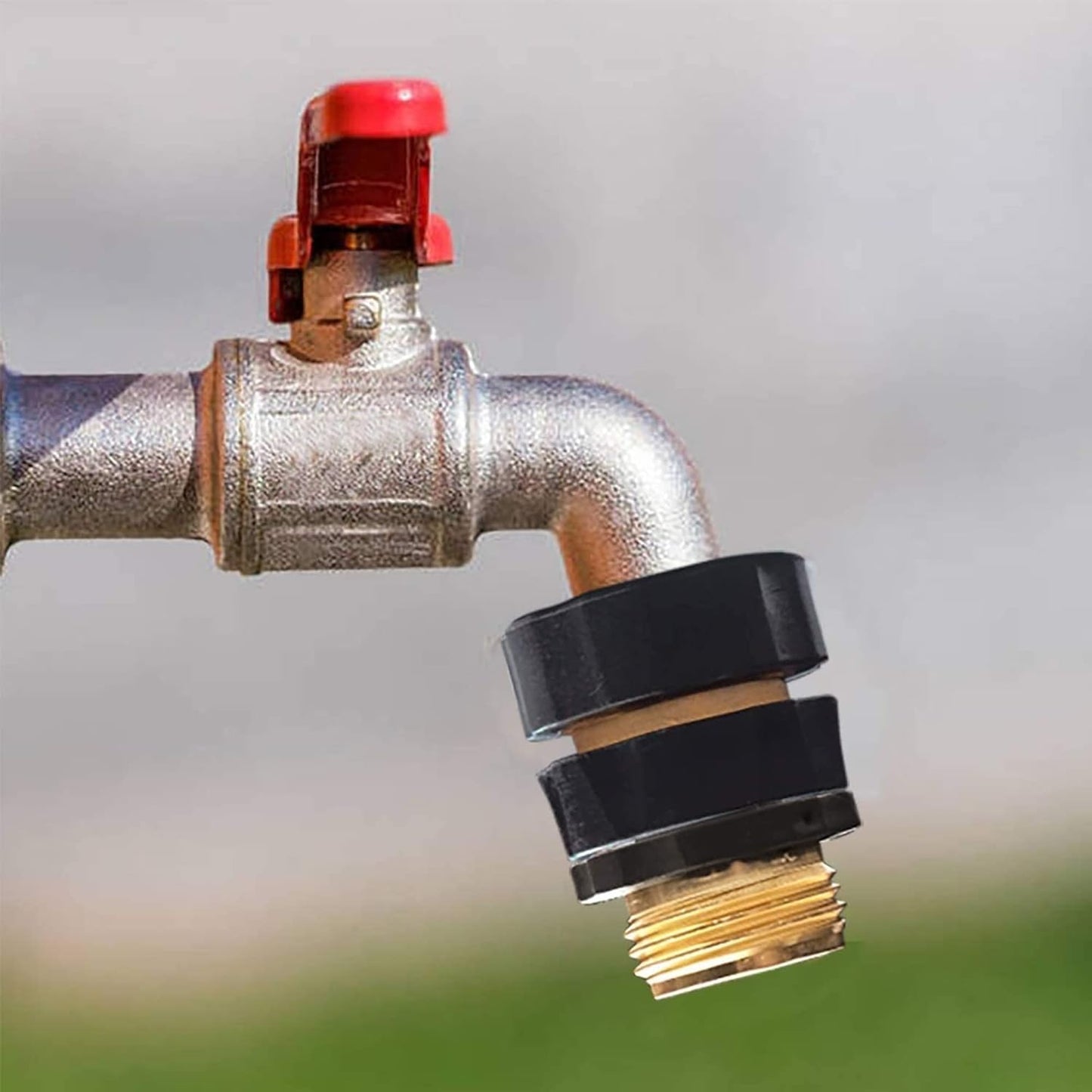 Xiny Tool 3/4 Inch Garden Hose Quick Connect, Male and Female Water Quick Release Hose Fittings