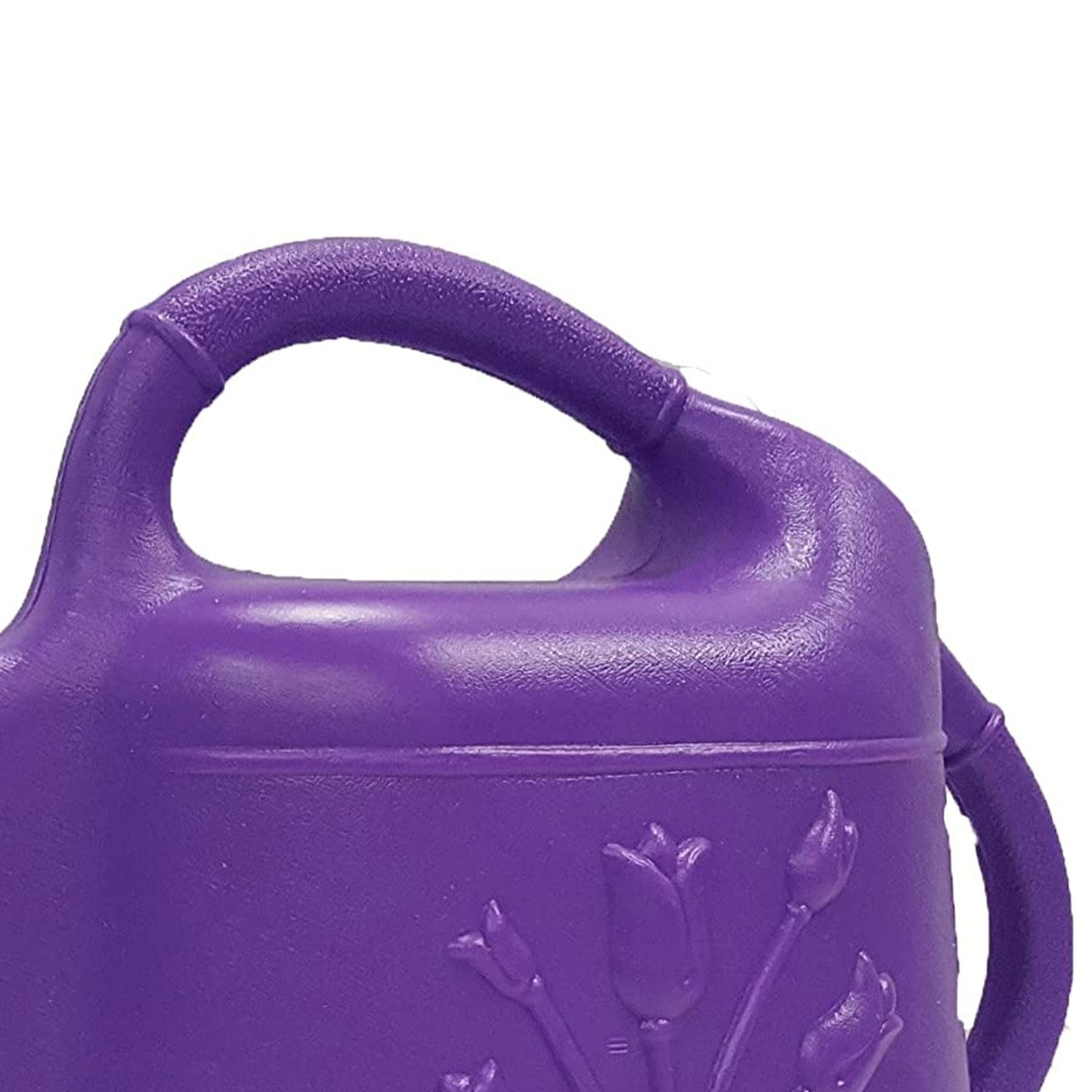 Union 63071 Tulip Plastic Watering Can, 2 gallon, Purple