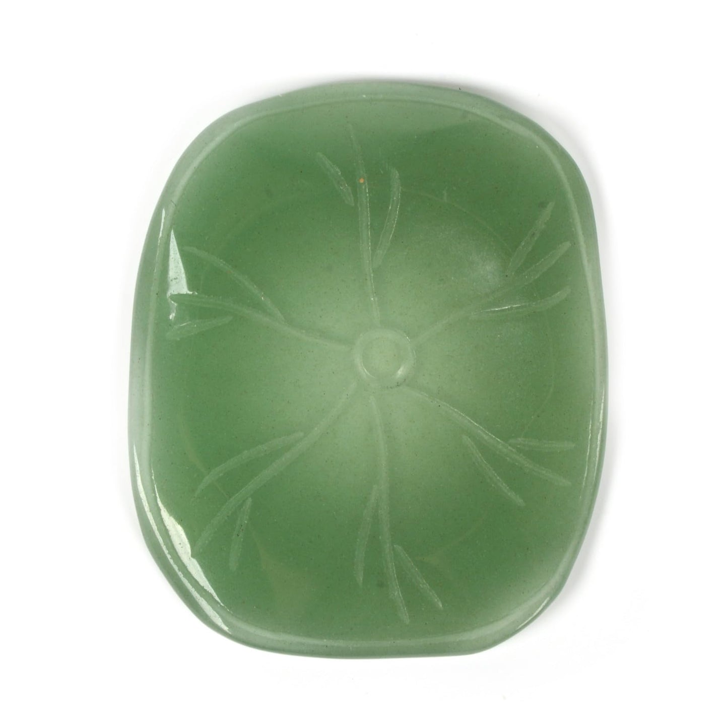 Justinstones Carved Rose Quartz Gemstone Lotus Flower Green Aventurine Lotus Leaf Home Office Decor