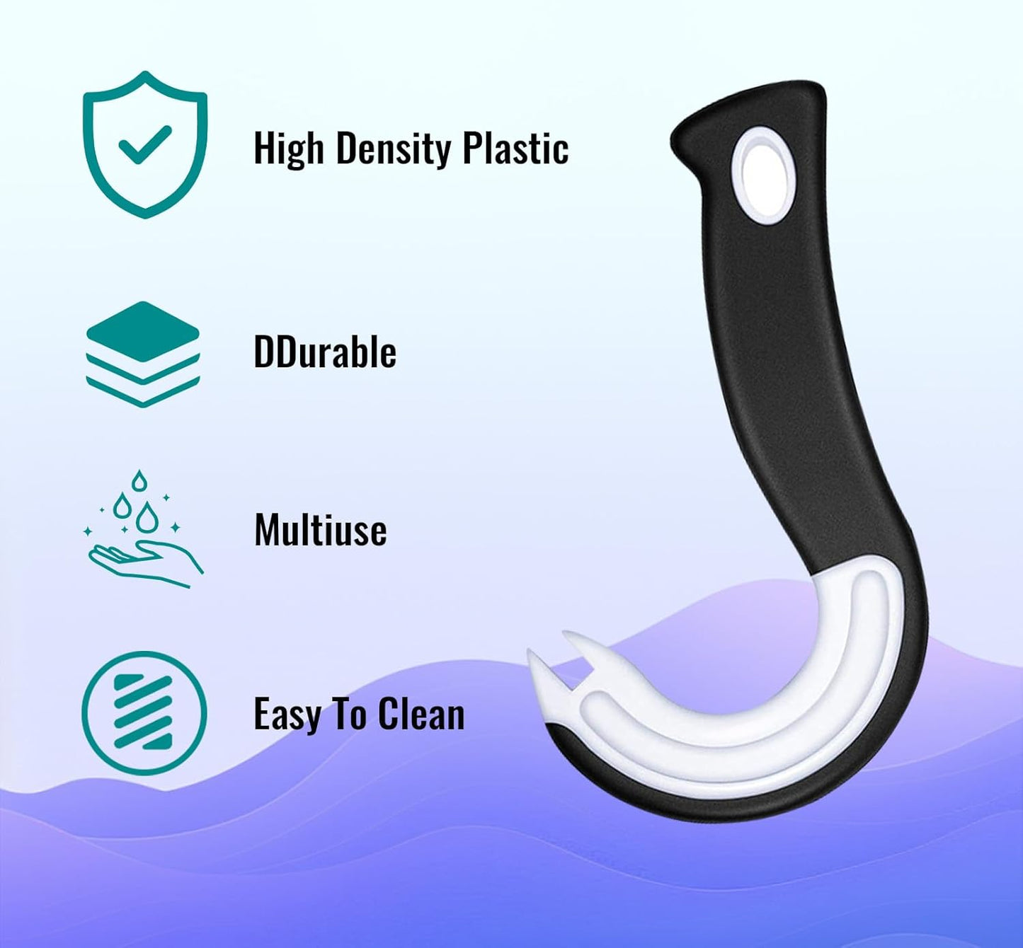 Easy Open Ring Pull Can Opener Hook for Pop Top Cans, Ideal for Seniors and Those with Joint Pain