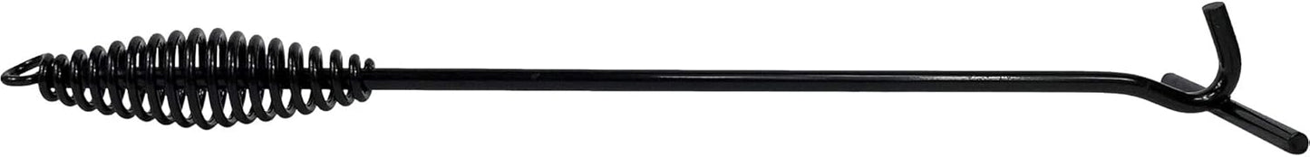 Camp Dutch Oven Lid Lifter - Black 9 MM Bar Stock for Lifting and Carrying Dutch Ovens