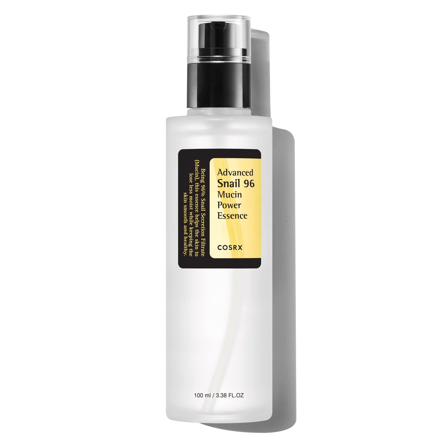 COSRX Snail Mucin 96% Power Repairing Essence 100ml, Hydrating Serum for Face with Snail Secretion Filtrate for Dull Skin & Fine Lines, Korean Skincare