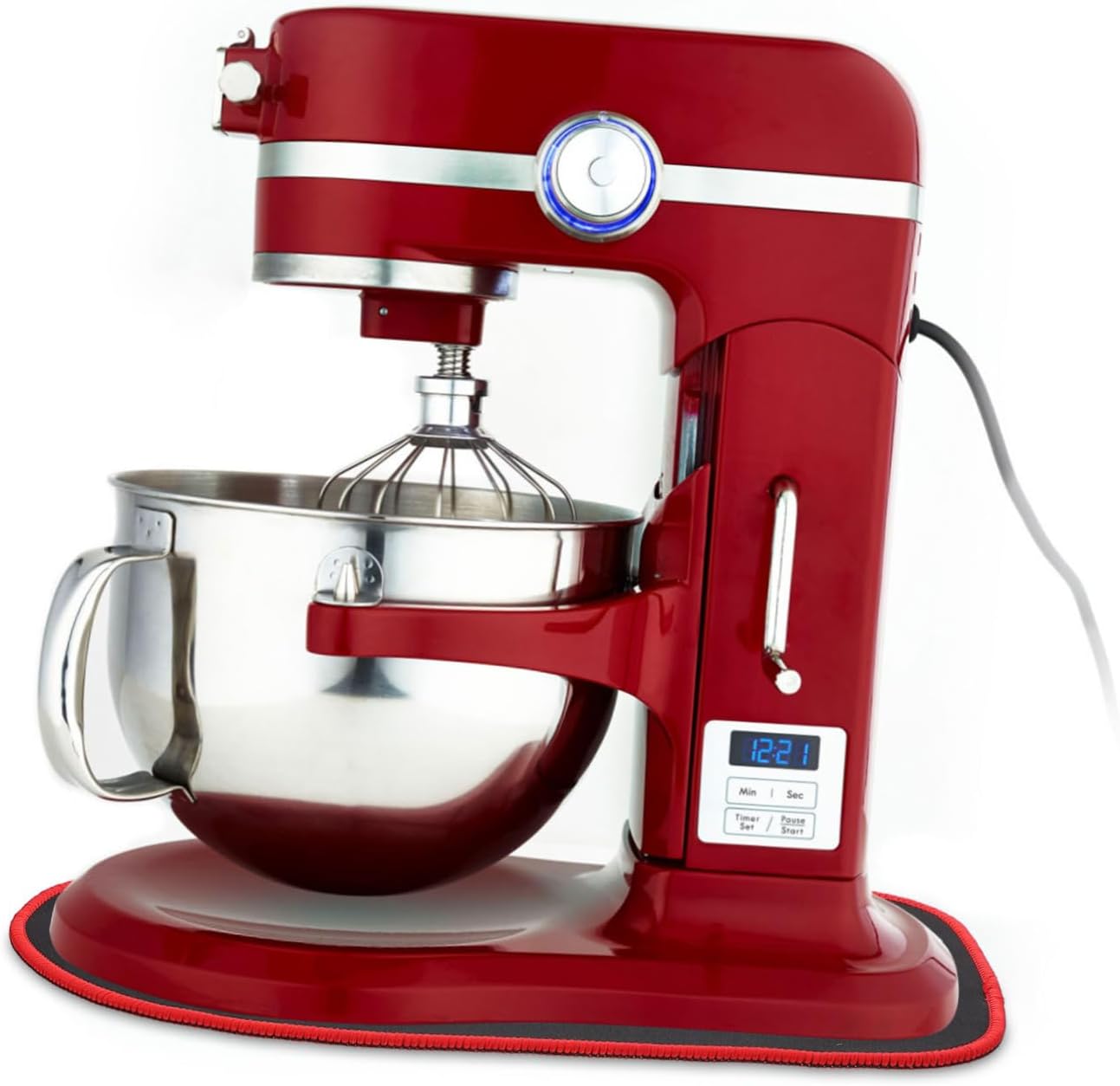 Mixer Sliding Mat - Nonslip Rubber Pad for Stand Mixer, Easy Installation and Cleaning, Prevents Sliding on Countertop