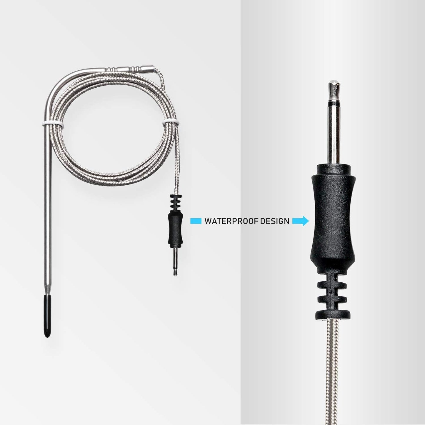 Inkbird Stainless One Oven Probe Replacement for IRF-4S and IBBQ-4T Digital Wireless Meat Thermometer