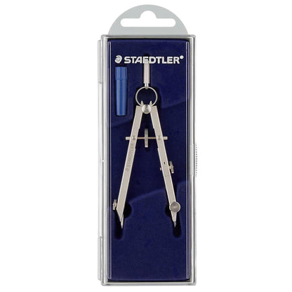 Staedtler Compass for Drafting, Spring Small Compass, Insertion Diameter 0.2 inches (4 mm), 557 62N