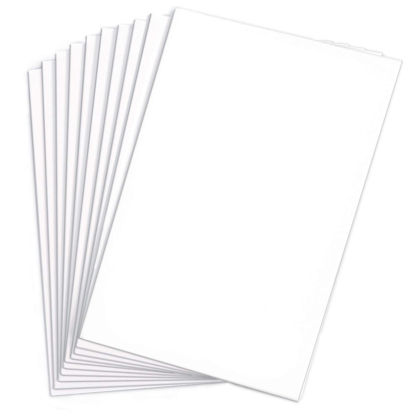 Adasea 30 Sheets White Sticky Foam Sheets-Foam Tapes Double Sided Adhesive Foams Sheet 3D White Dual-Adhesive Foams Sheet for Scrapbook Crafting DIY Crafts, 3.9 x 5.9 Inch