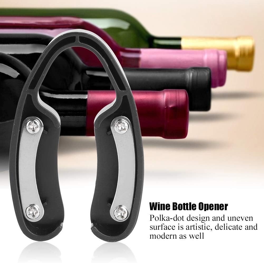Foil Paper Cutter, Easy Wine Bottle Opener Blade for Tin Wrapper, Black