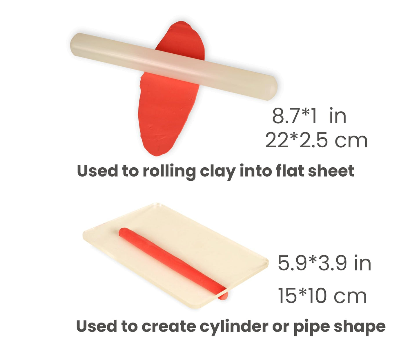 BOHS Air Dry Clay for Kids, 24 Colors Foam Modeling Clay Kit with Sculpting Tools & Tutorial (2.65 lb) - Arts and Crafts DIY Gifts for Girls & Boys Ages 4-12