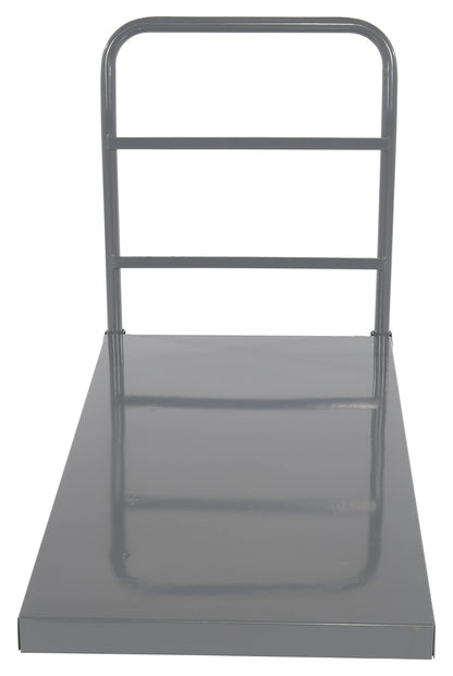 Vestil ECSPT-2448 Steel Smooth Deck Platform Truck 24 In. x 48 In. 2000 Lb. Capacity Black
