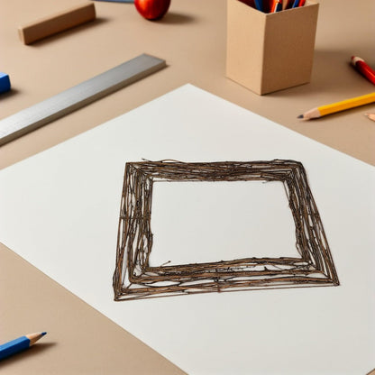 PRETYZOOM Natural Rattan Twig Wreath Base 17.3 Inch Oval Grapevine Frame for DIY Floral Crafts Seasonal Home Decor Accents