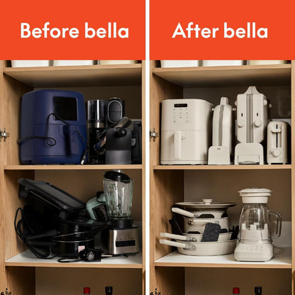 BELLA VersaBrew Coffee Maker - 2-in-1 K-Cup Compatible with Iced Coffee Function | 60oz Tank, Plum