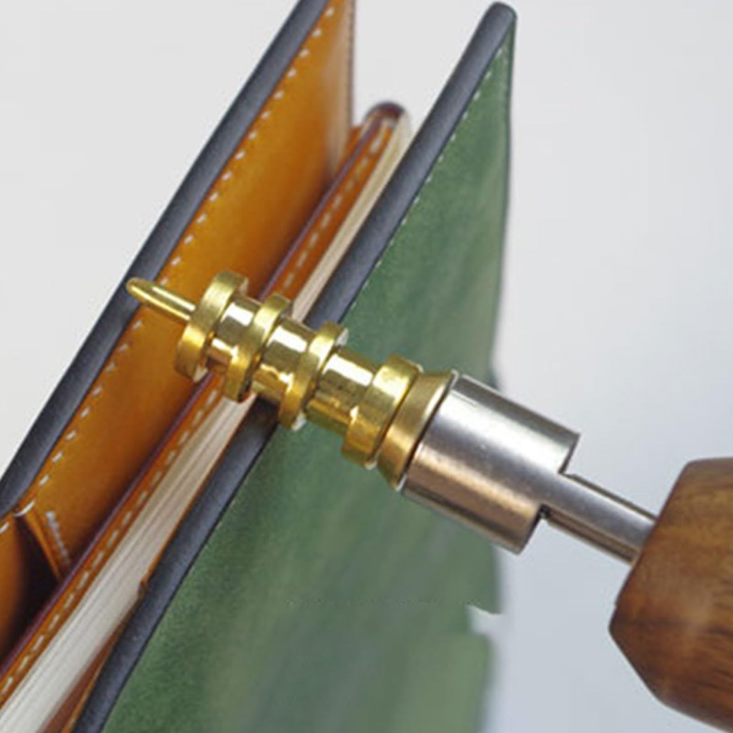 Thermal Unit/Skiving Machine/Electric Leather Edge Creaser/Digital Craft Tool 80-480°C with 14 Heads for Projects Sewing Work and Steady Hide Material Production(One)
