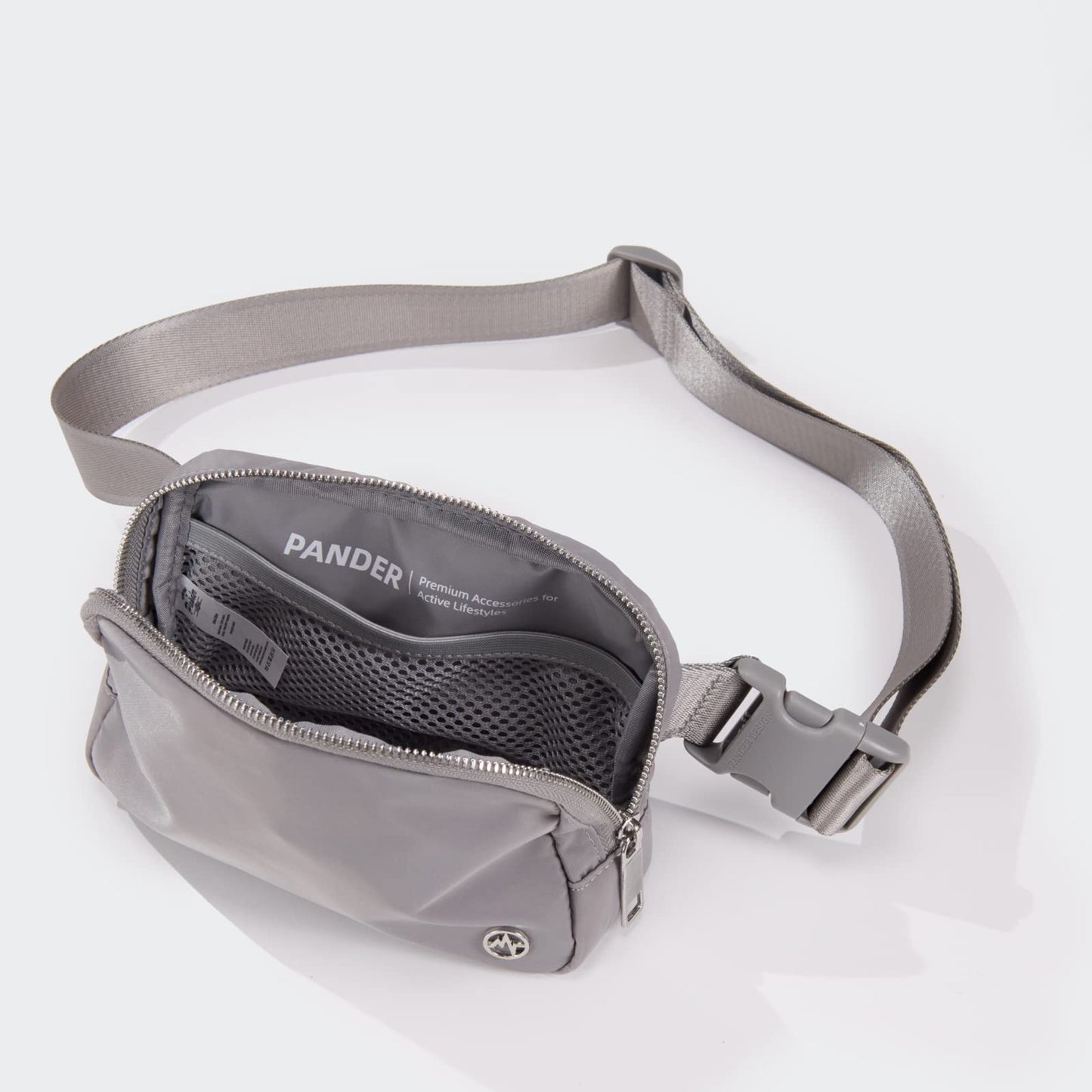 Pander Cross Body Fanny Pack for Women, Fashion Waist Packs, Crossbody Bags, Belt Bag with Adjustable Strap (Black)