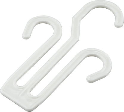 20 Pack IFAMIO White Plastic Shoe Drying Shelf Hangers, Lightweight, Durable, Sturdy, Quick Drying, Ideal for Home