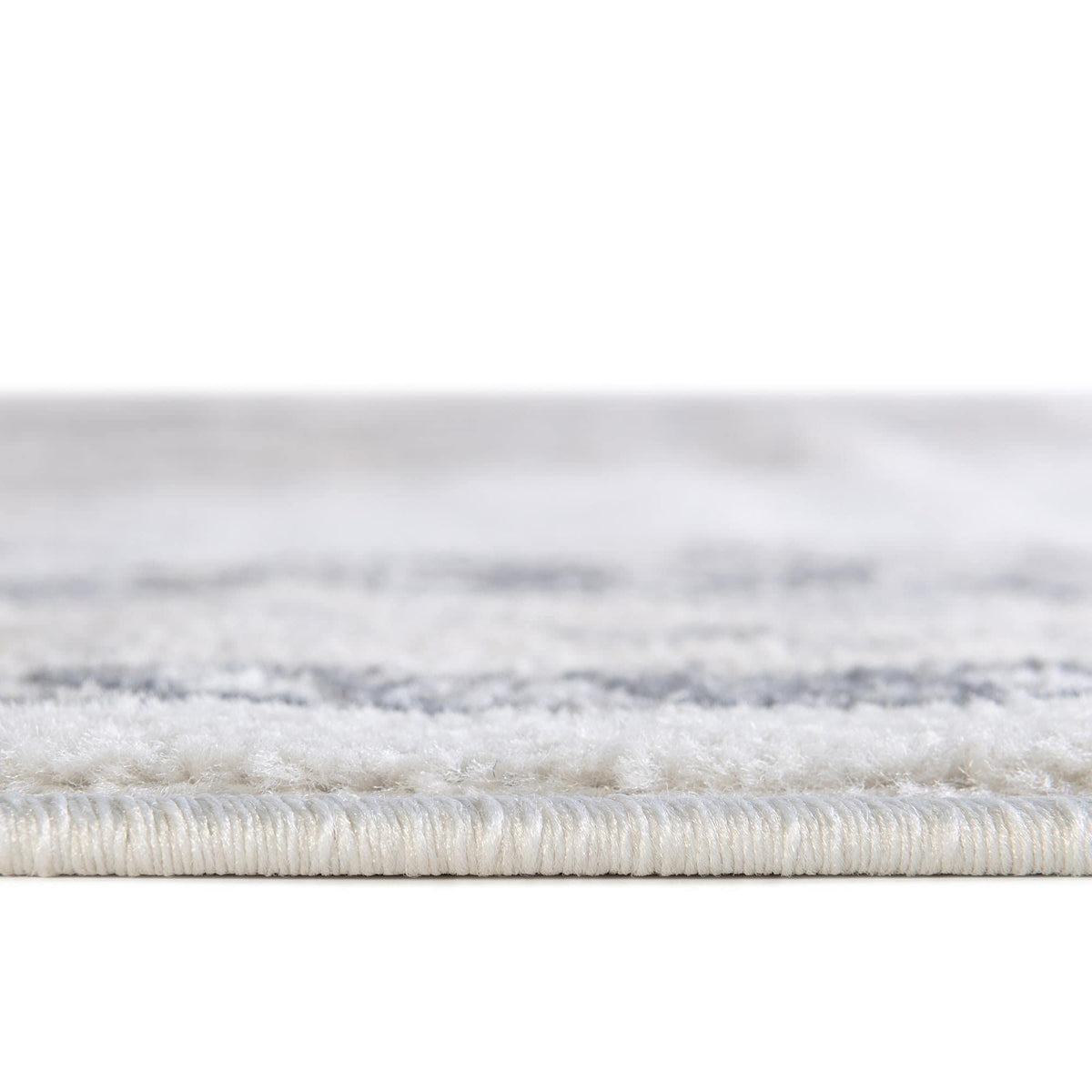 Unique Loom Parker Collection Area Rug - Merakli (10' x 14' Rectangle, Ivory/ Black)